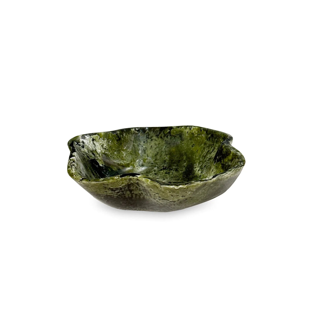 RESIN Malachite Mini Bowl (Green)