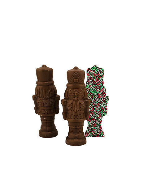Sparkle Green Christmas Nutcracker Chocolate