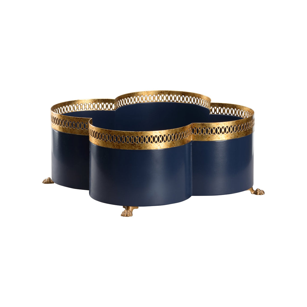 Tracery Cachepot Navy
