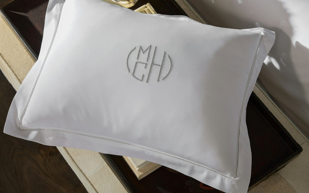 Bergamo Hemstitch Duvet Cover