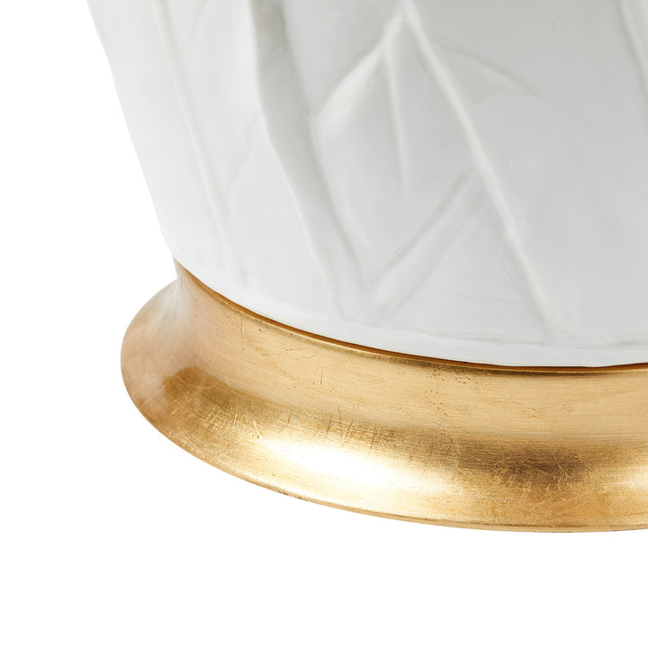 Tobacco Leaf Lamp - Pair