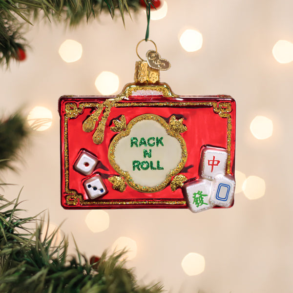Rack and Roll Mahjong Ornament