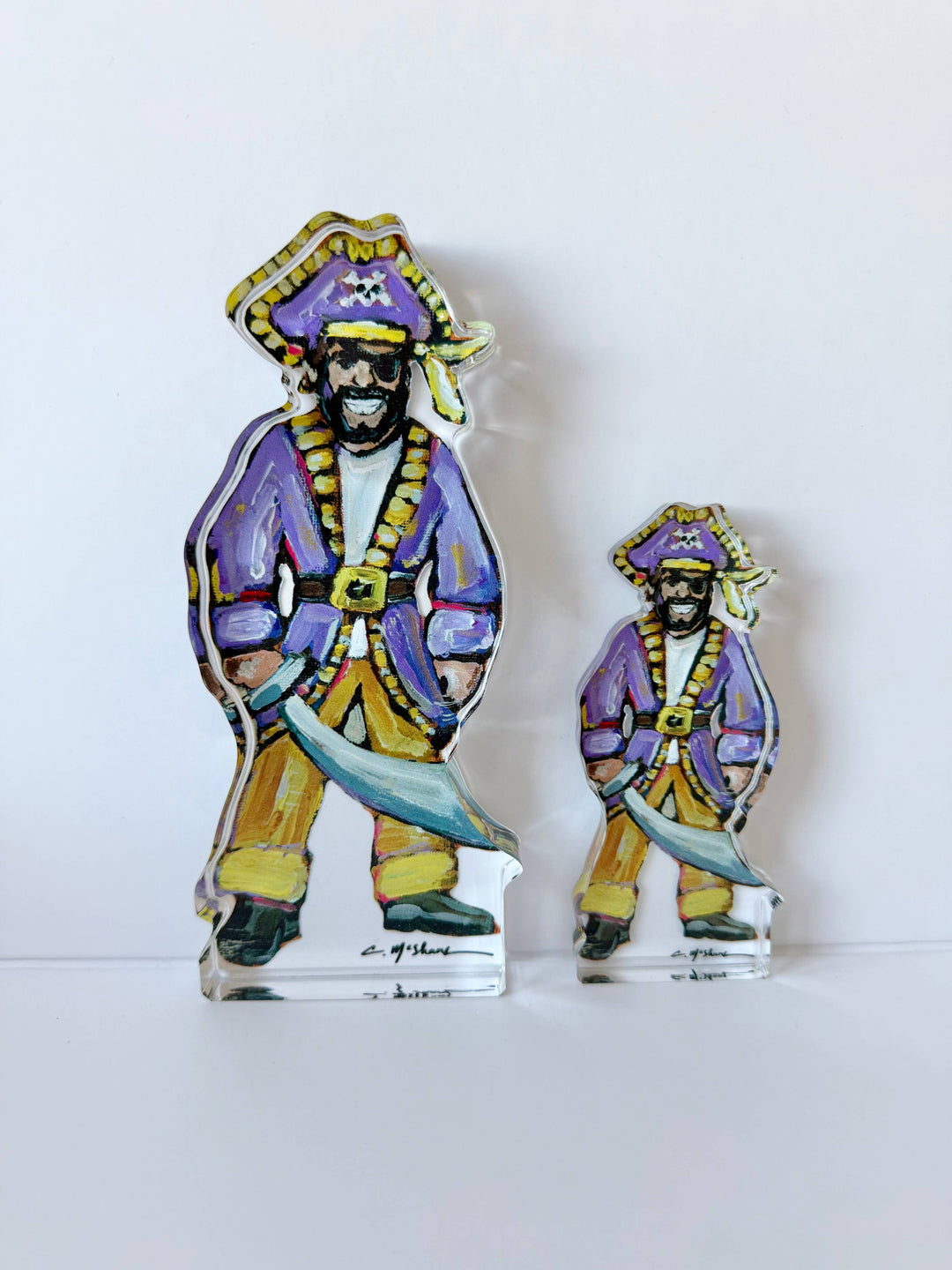 "Pirate" acrylic