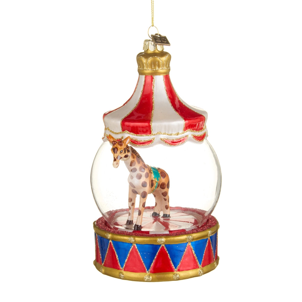 EC 6" Carnival Stretch Globe Ornament
