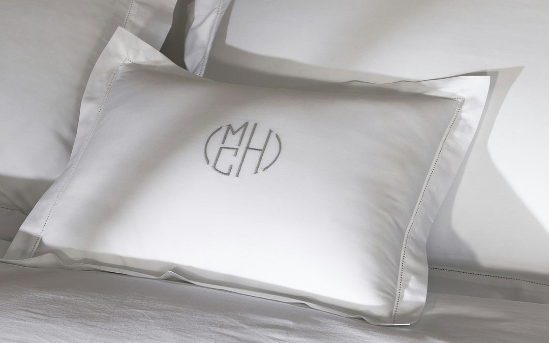 Bergamo Hemstitch Duvet Cover