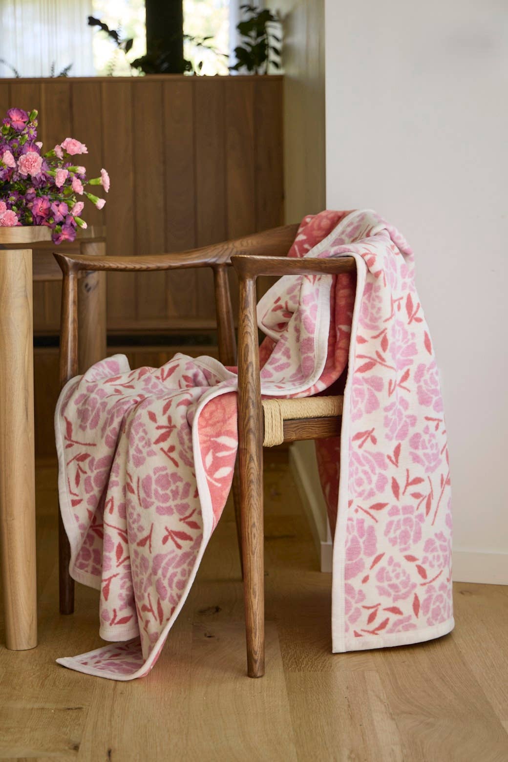 Peony Petals Blanket