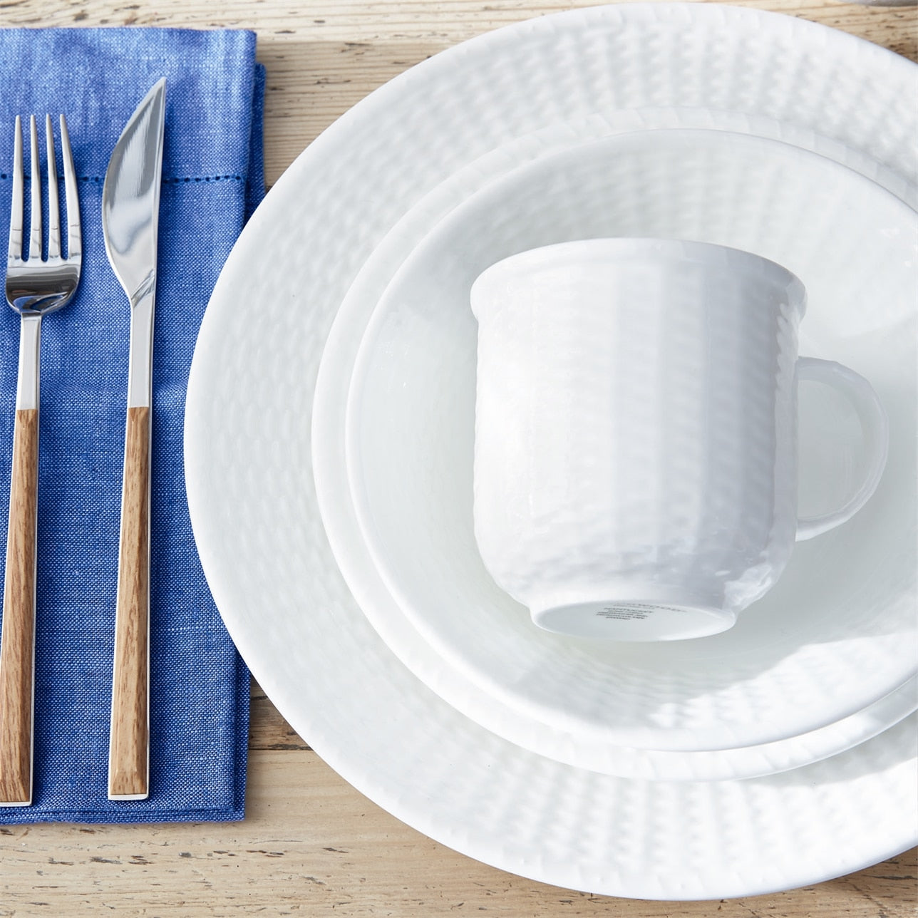 2枚　 NANTUCKET ディナープレート Nantucket Basket Dinner Plate – Quintessentials
