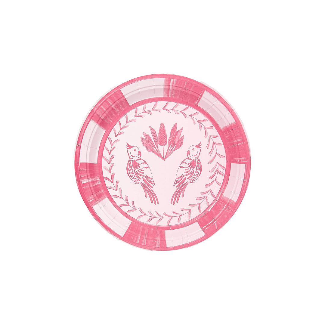 Lovebirds Josephine Salad and Dessert Plates - 8 per pack