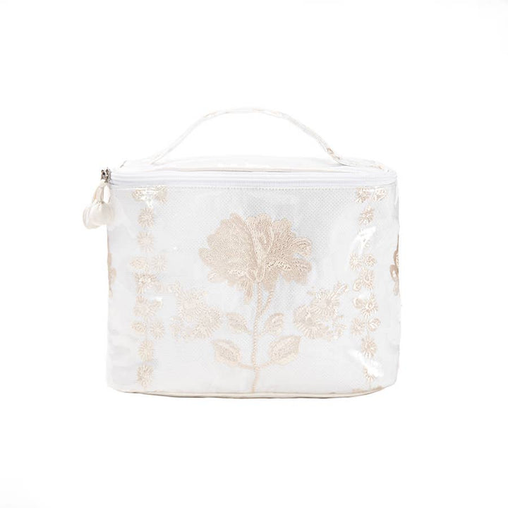 Peony Train Case