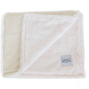 Luxury Duo Baby Blanket - Pink/Ivory