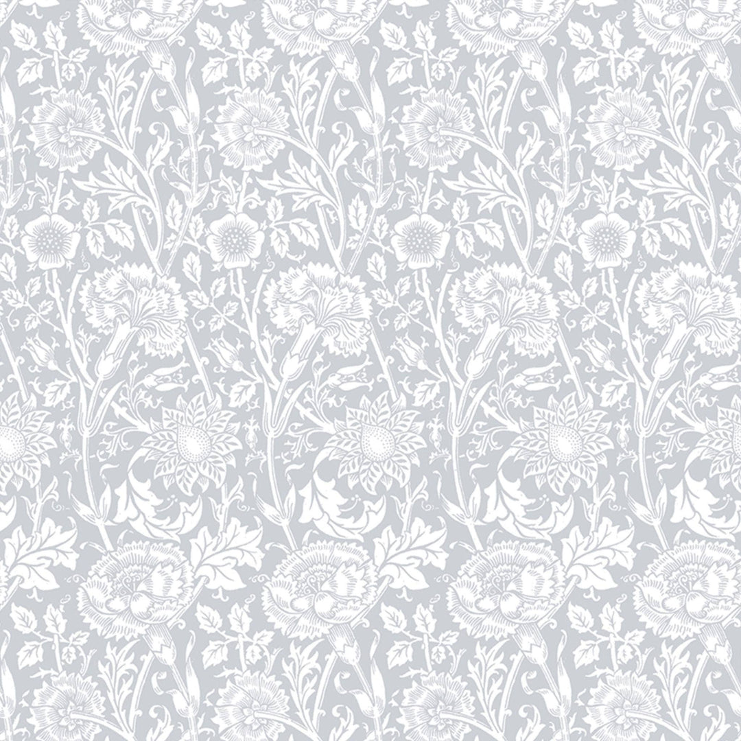 LILY OF THE VALLEY fragrance SCENTED Drawer Liners in GREY William Morris Design