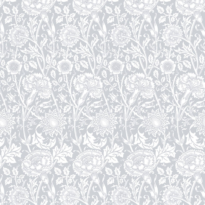 LILY OF THE VALLEY fragrance SCENTED Drawer Liners in GREY William Morris Design