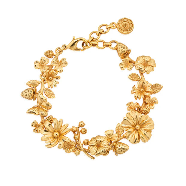 Meadow Walk Bouquet Link Bracelet