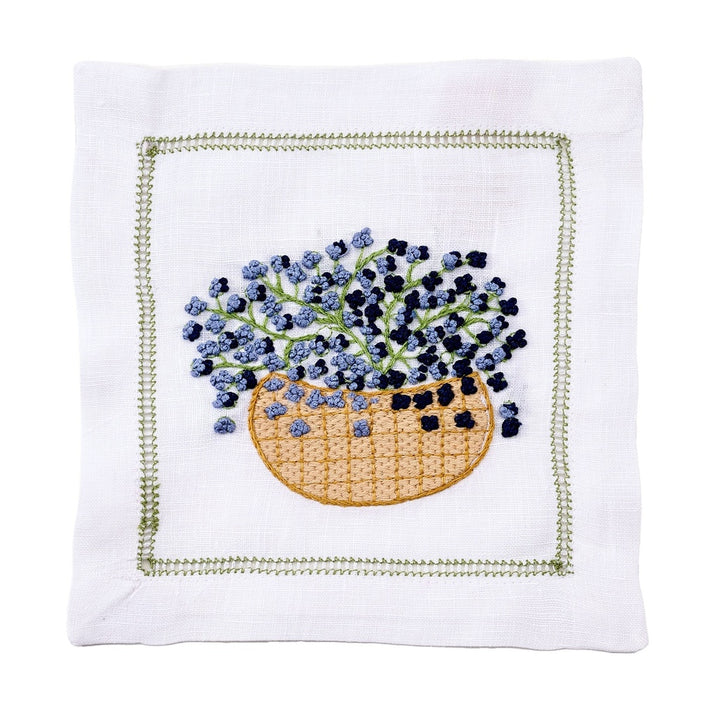 Flower Basket Coaster Set