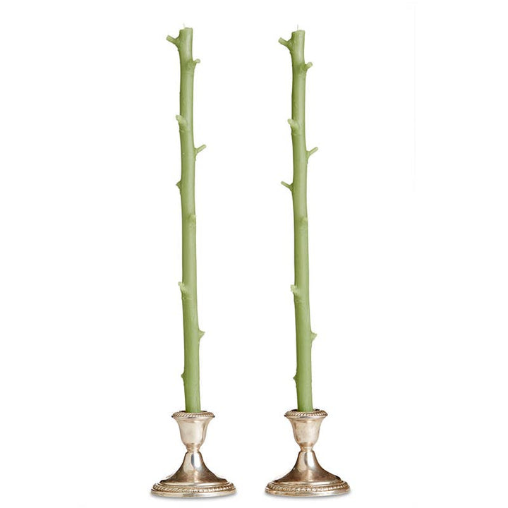 Stick Candles Hickory / Pair