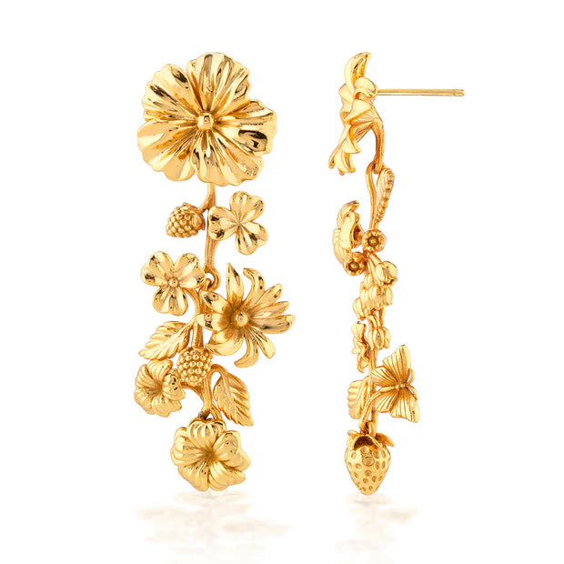 Meadow Walk Bouquet Mismatched Grande Earrings