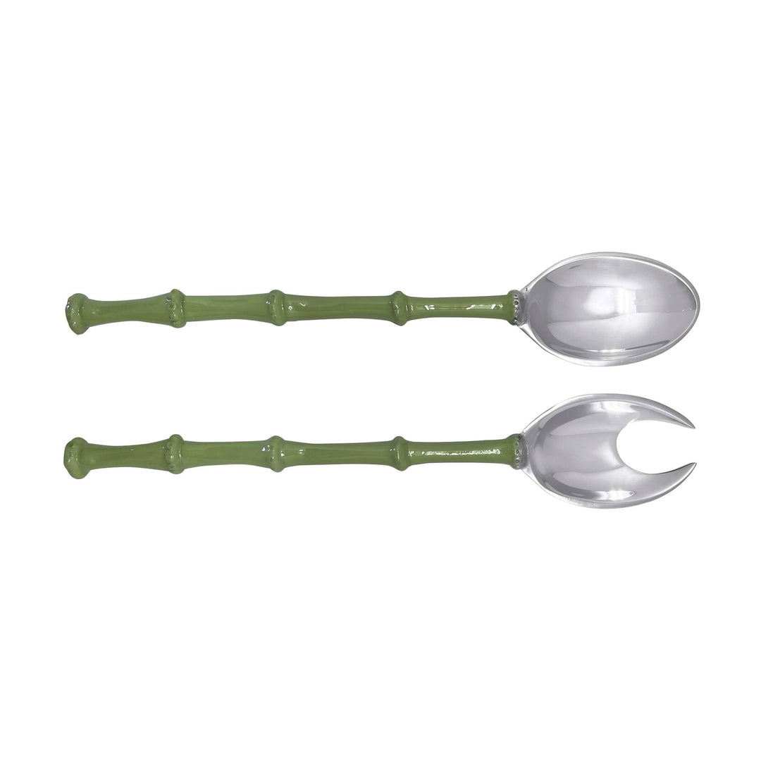 Bamboo Green Salad Servers