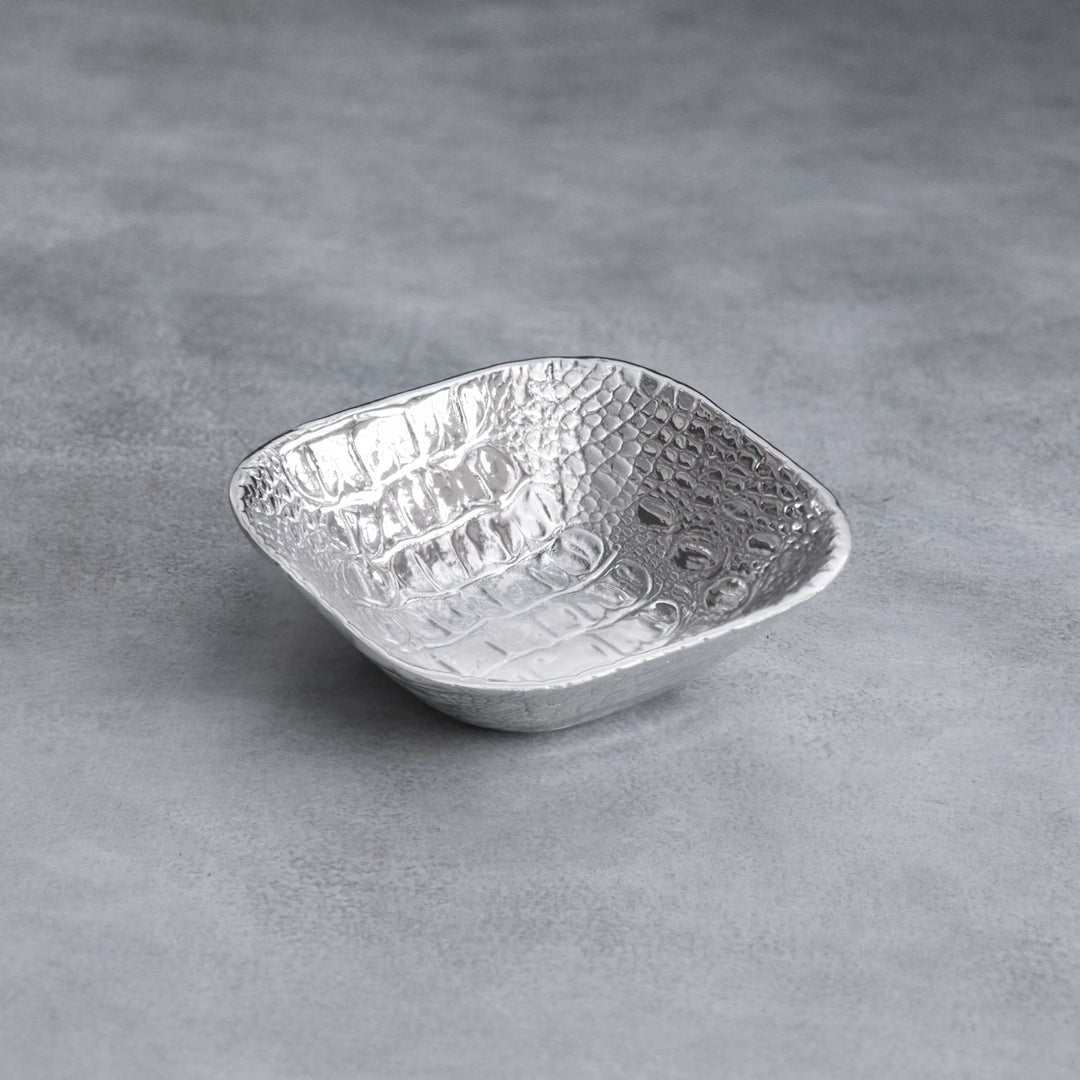 Pieles Croc Small Square Bowl