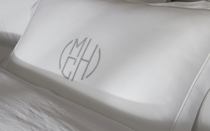 Bergamo Hemstitch Duvet Cover