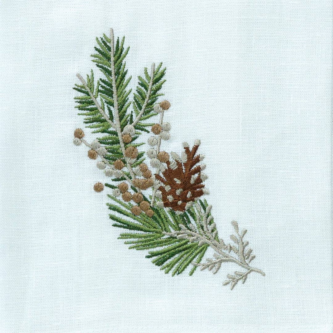 Fall Sprig Linen Linen Towel
