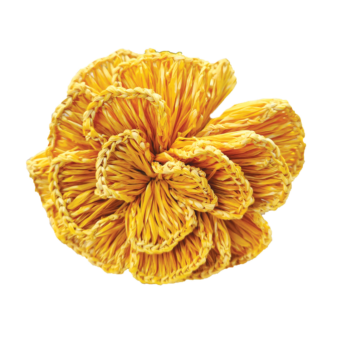 Raffia Flower Napkin Ring
