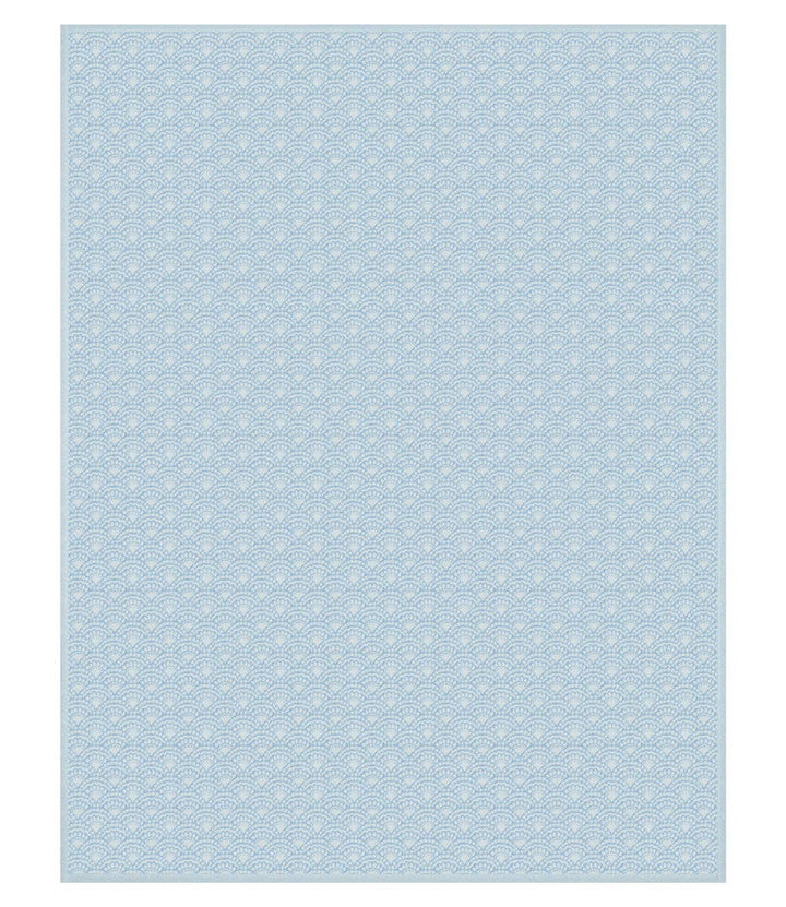 Seaside Scallops Fog Blanket