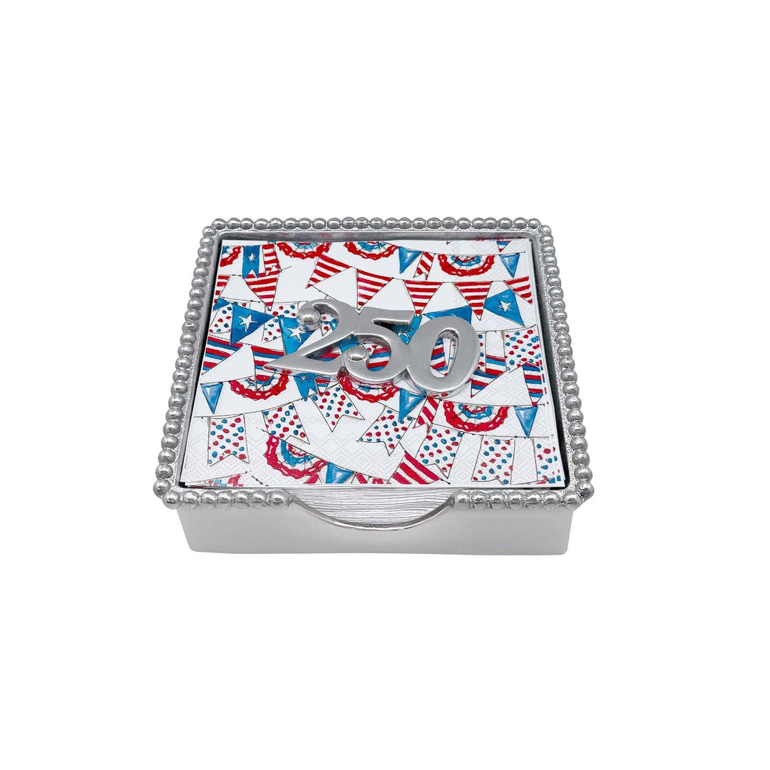 250 Beaded Napkin Box Set