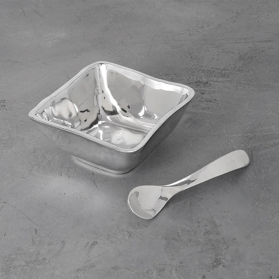 Giftables Soho Square Bowl with Spoon