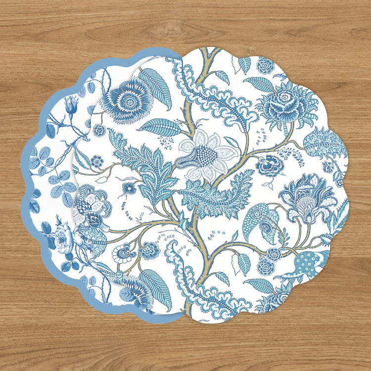 VIDA Blooms and Branches Reversible Placemat Set