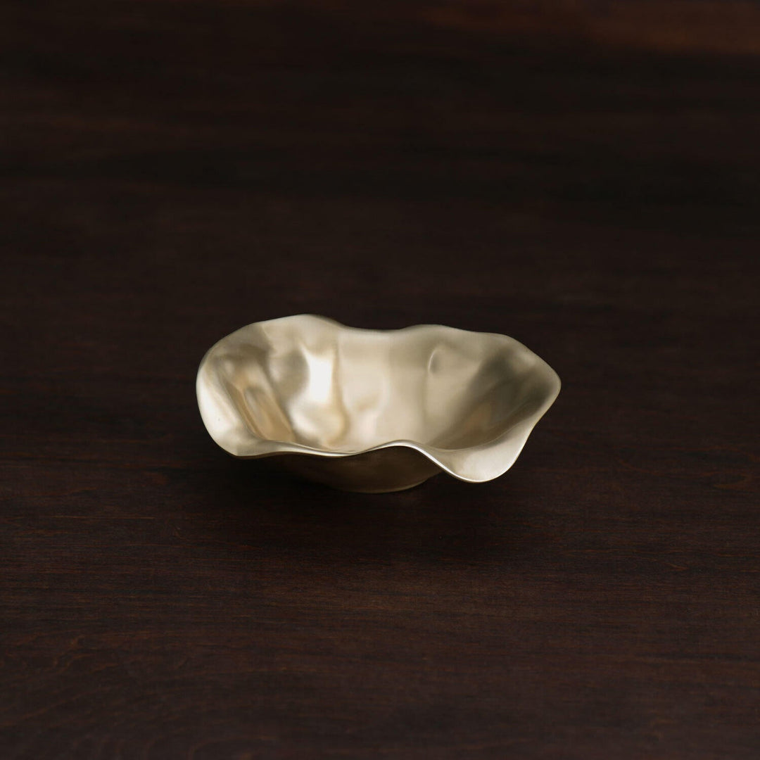 Sierra Modern Maia Small Oval Bowl (Gold)