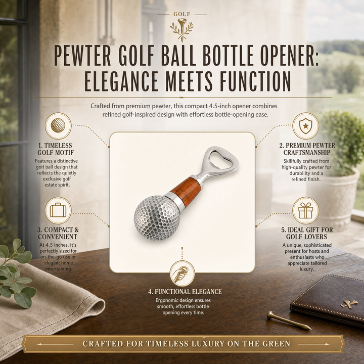 Golf Ball Bottle Opener