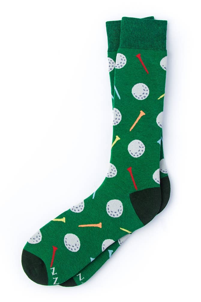 Talk Birdie To Me | Golf socks by Alynn