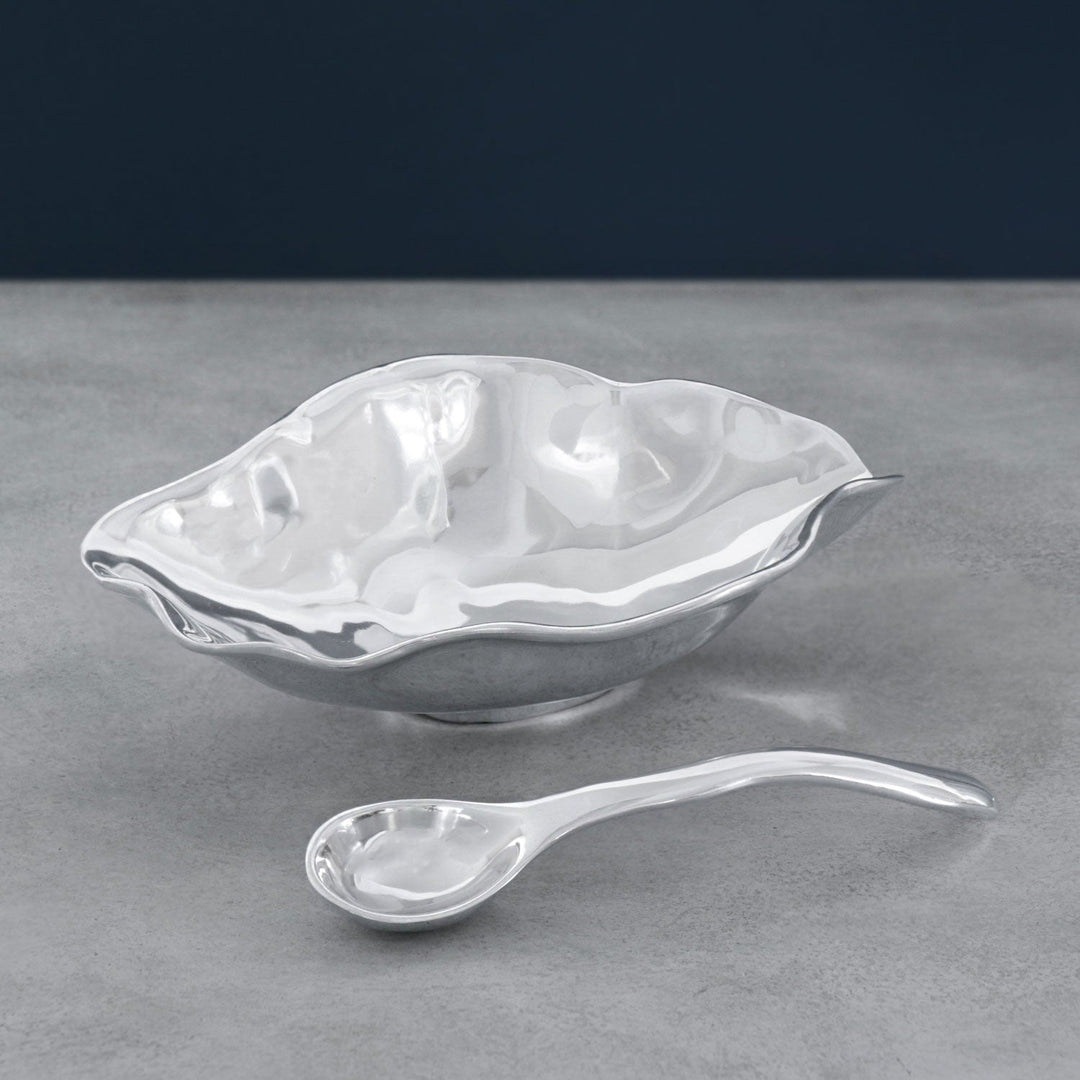 Vento Claire Medium Bowl with Spoon