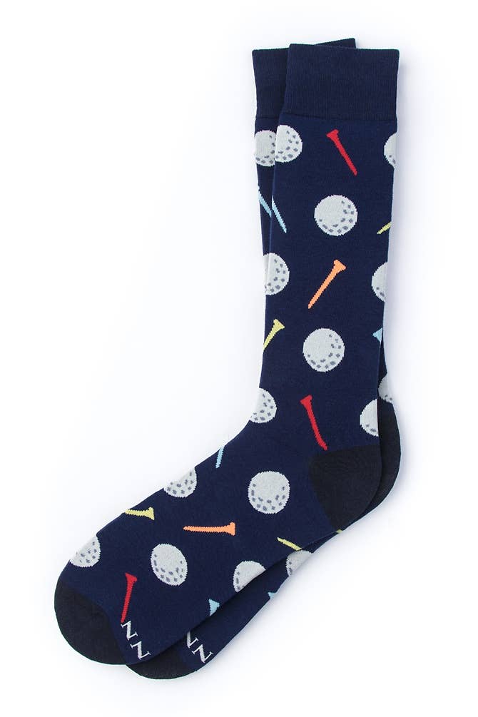 Talk Birdie To Me | Golf socks by Alynn