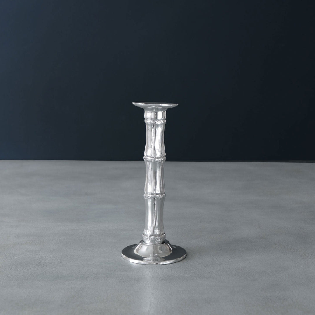 Garden Bamboo Small Candlestick Holder