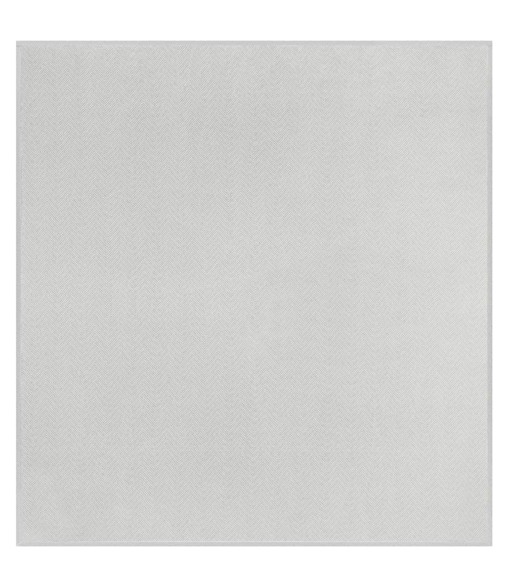 Harborview Herringbone Light Grey Blanket