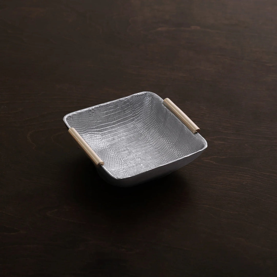 Sierra Modern Python Square Small Bowl
