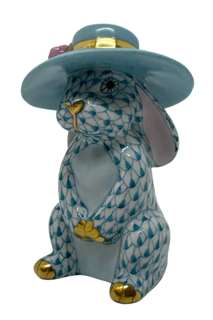 Derby Bunny in Turquoise by Herend