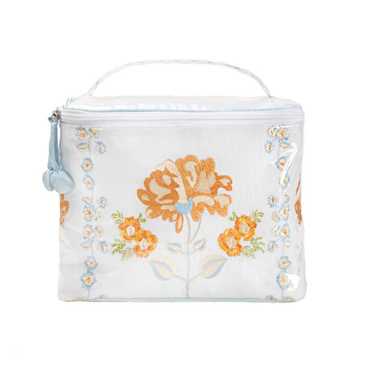Peony Train Case