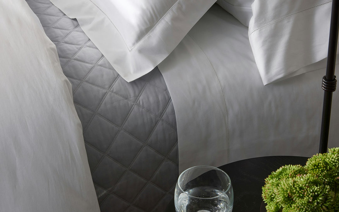 Bergamo Hemstitch Duvet Cover