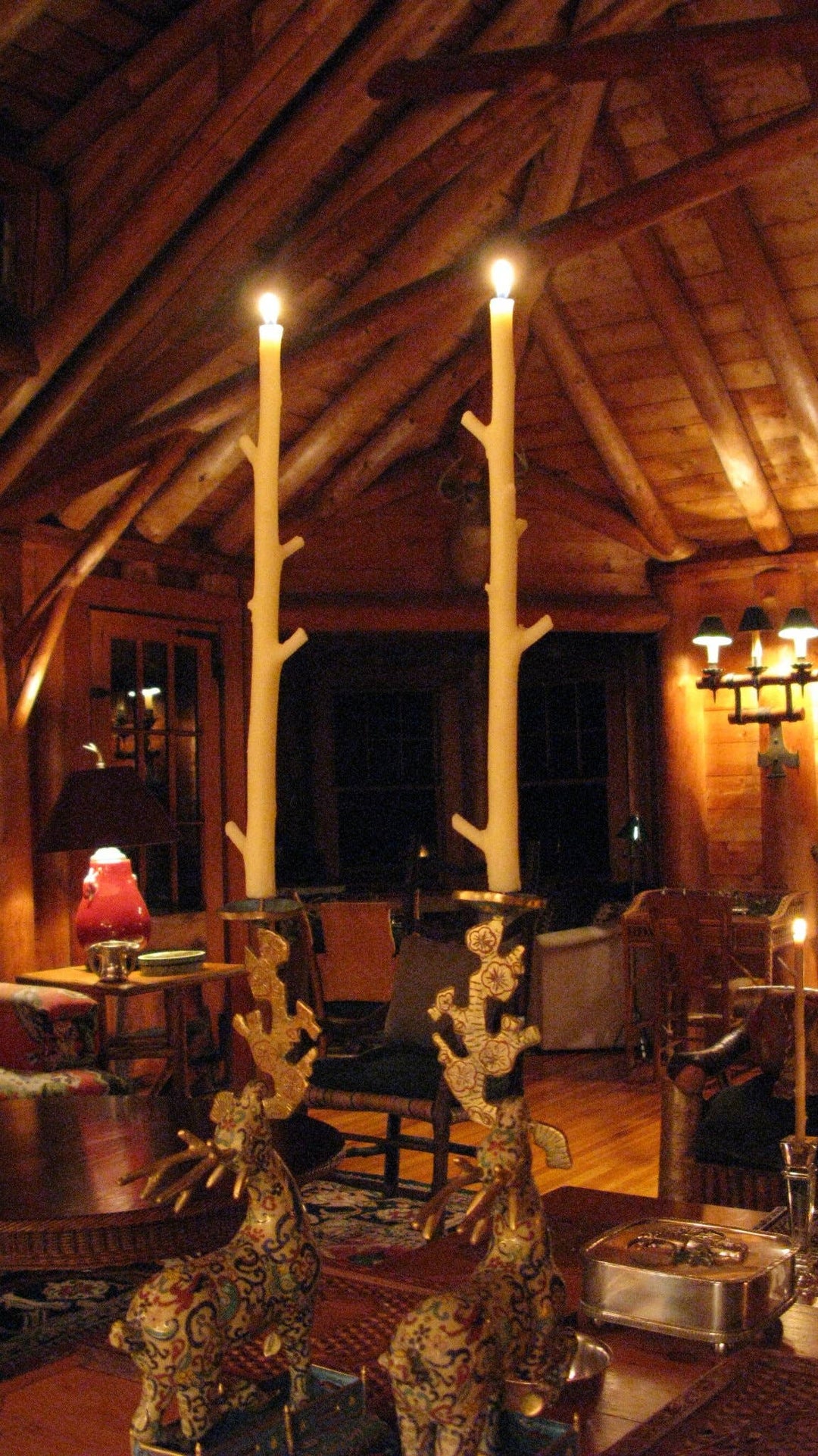 Stick Candles Maple / Pair