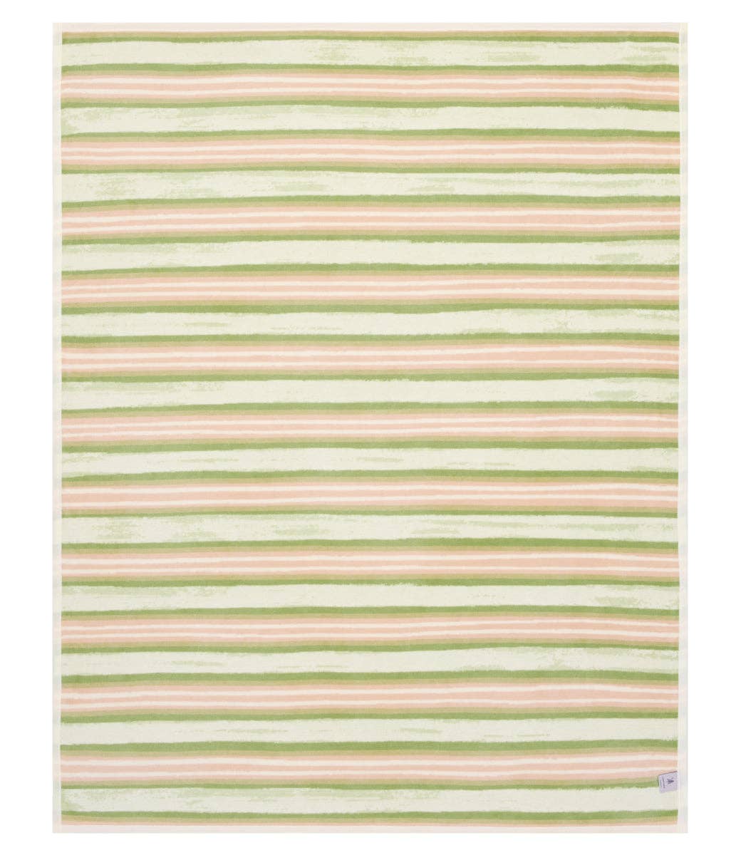Watercolor Stripe Blanket