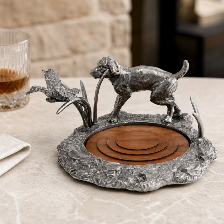 Labrador & Duck Wine Coaster