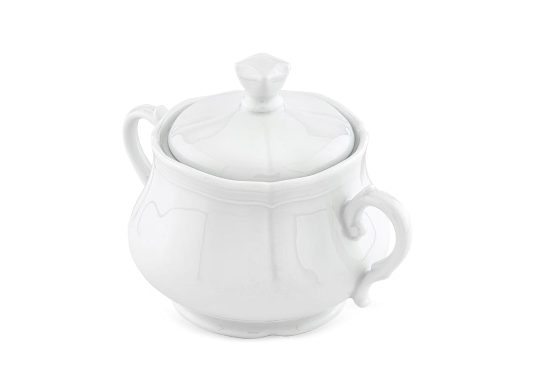 Antico Doccia Bianco Sugar Bowl