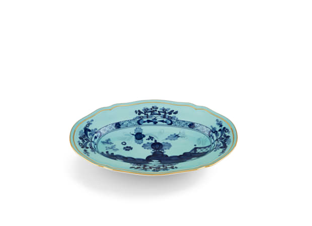 Oriente Italiano Iris Oval Pickle Dish