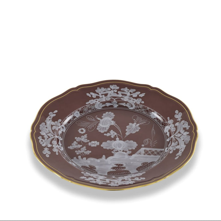 Oriente Italiano Castagna Flat Dinner Plate