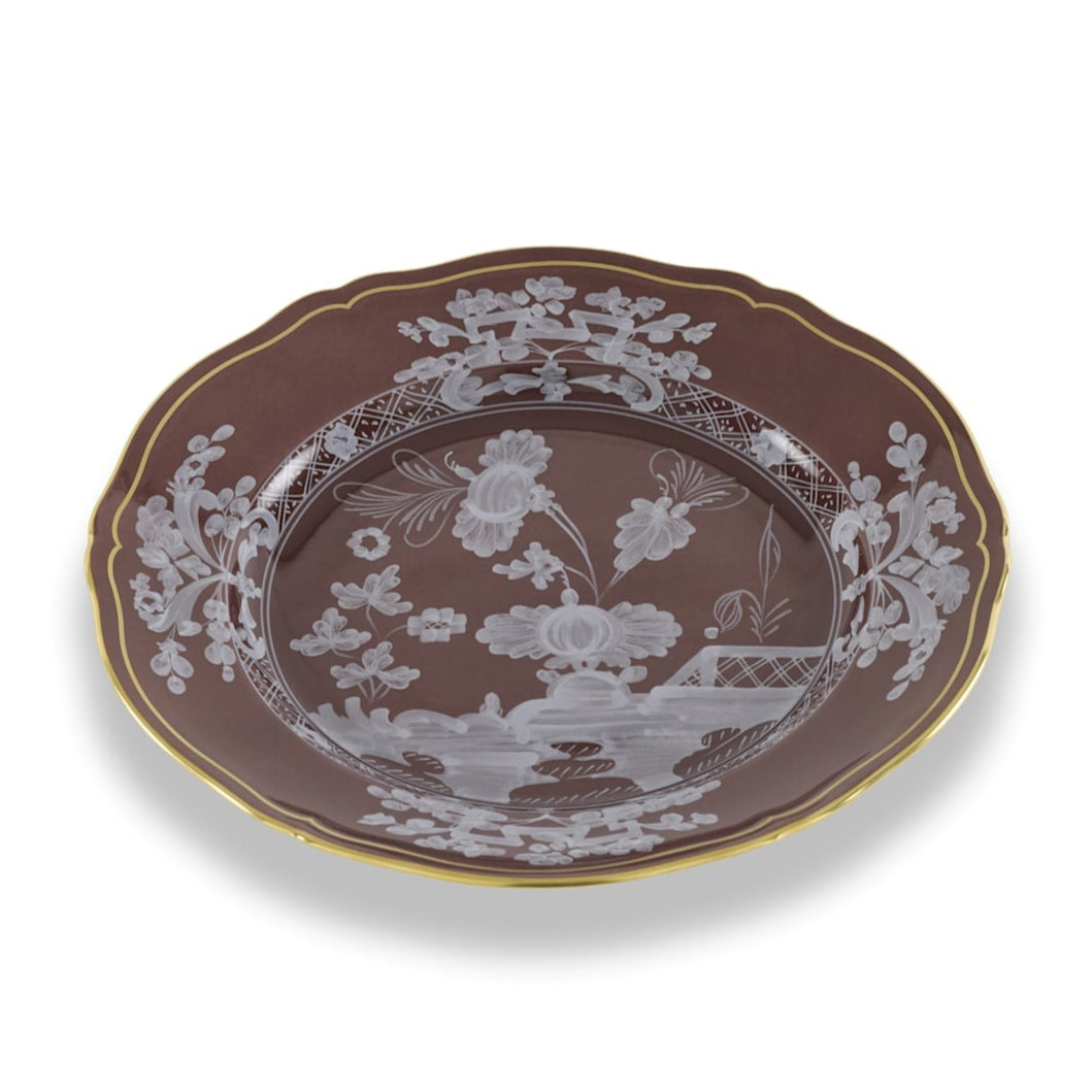 Oriente Italiano Castagna Flat Dessert Plate