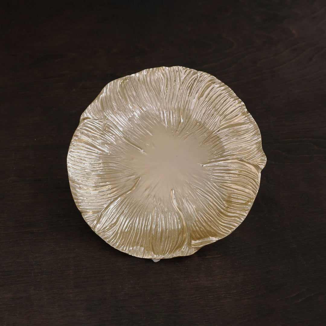 Sierra Modern Poppy 9" Plate (Gold)