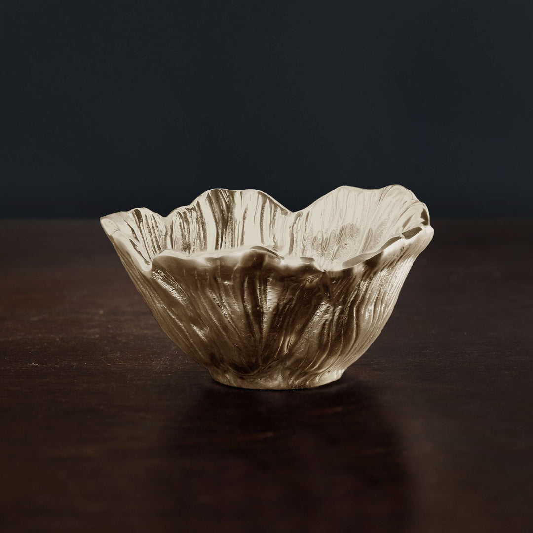 Sierra Modern Poppy Small Bowl (Gold)