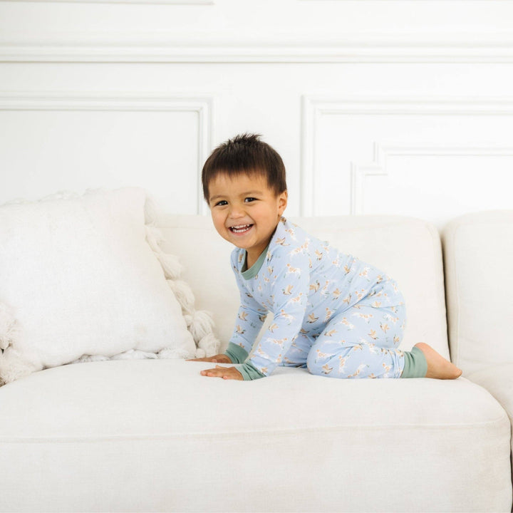 Duck and Hound Long Pajamas